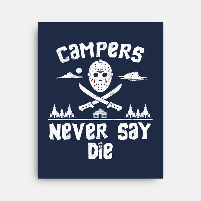 Campers-none stretched canvas-manospd