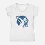 Can I Get a Ride-womens v-neck tee-xMorfina