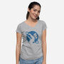 Can I Get a Ride-womens v-neck tee-xMorfina