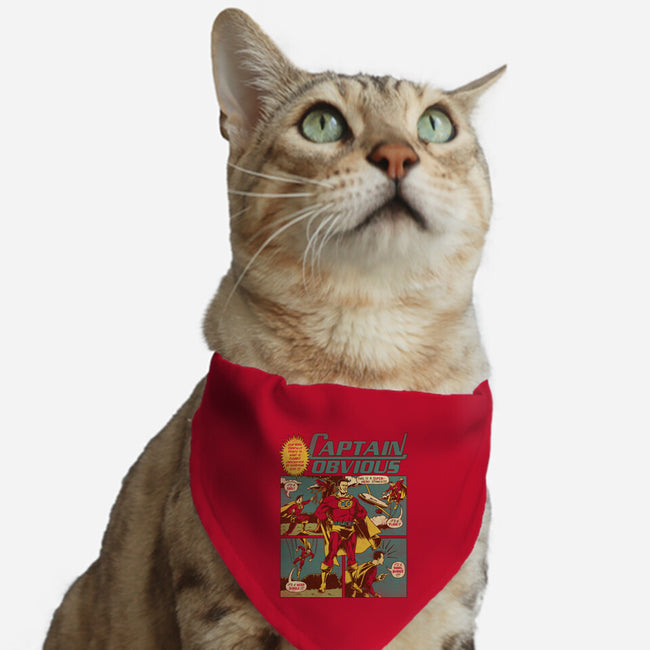 Captain Obvious-cat adjustable pet collar-Joshua Kemble