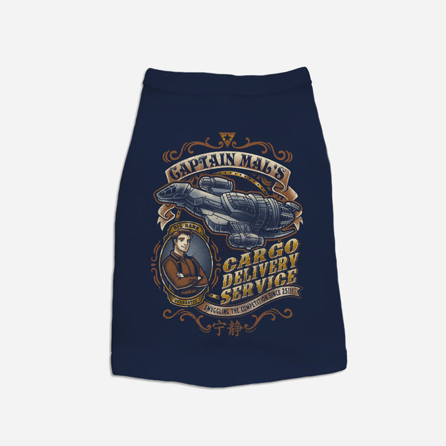 Captain Tight Pants Delivery-dog basic pet tank-Bamboota