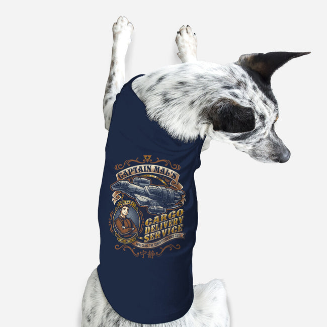 Captain Tight Pants Delivery-dog basic pet tank-Bamboota
