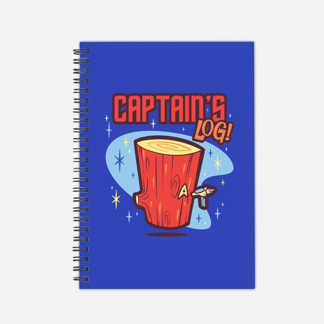 Captain's Log-none dot grid notebook-Harebrained
