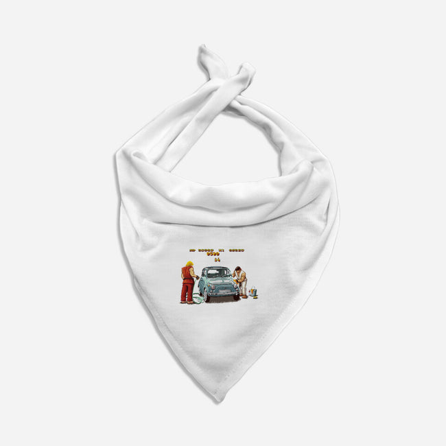 Car Wash Bonus Stage-dog bandana pet collar-verrrso