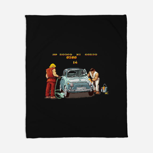 Car Wash Bonus Stage-none fleece blanket-verrrso