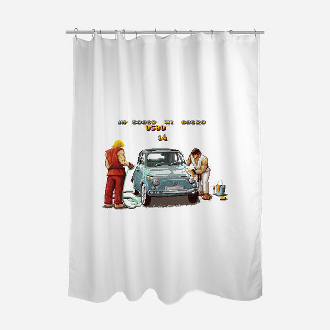 Car Wash Bonus Stage-none polyester shower curtain-verrrso