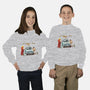 Car Wash Bonus Stage-youth crew neck sweatshirt-verrrso
