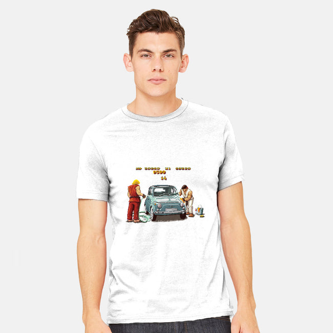 Car Wash Bonus Stage-mens heavyweight tee-verrrso