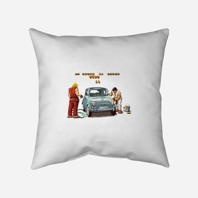 Car Wash Bonus Stage-none removable cover w insert throw pillow-verrrso