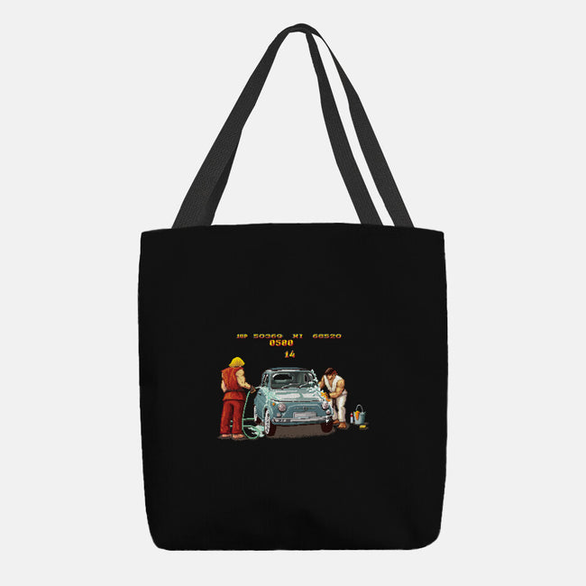 Car Wash Bonus Stage-none basic tote-verrrso