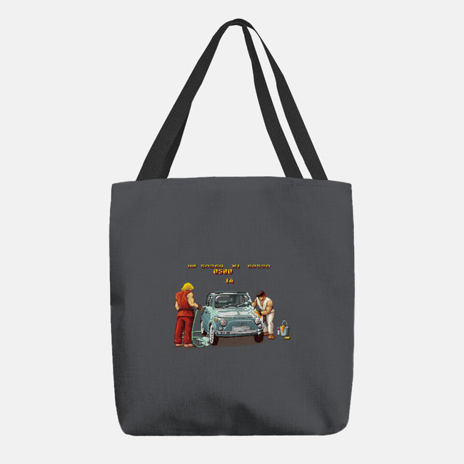 Car Wash Bonus Stage-none basic tote-verrrso