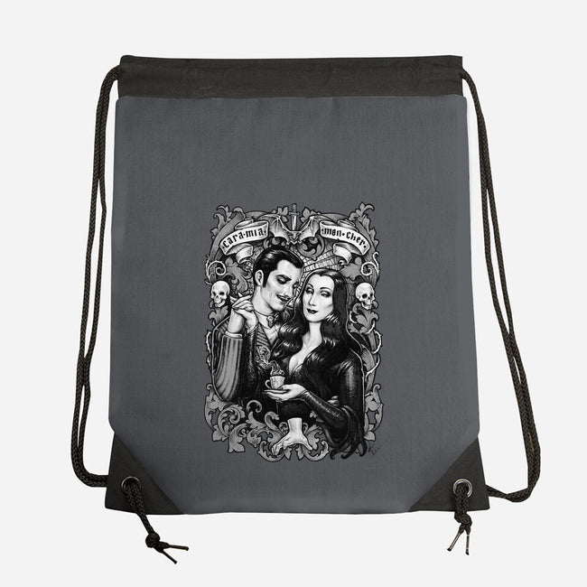 Cara Mia-Mon Cher-none drawstring bag-MedusaD