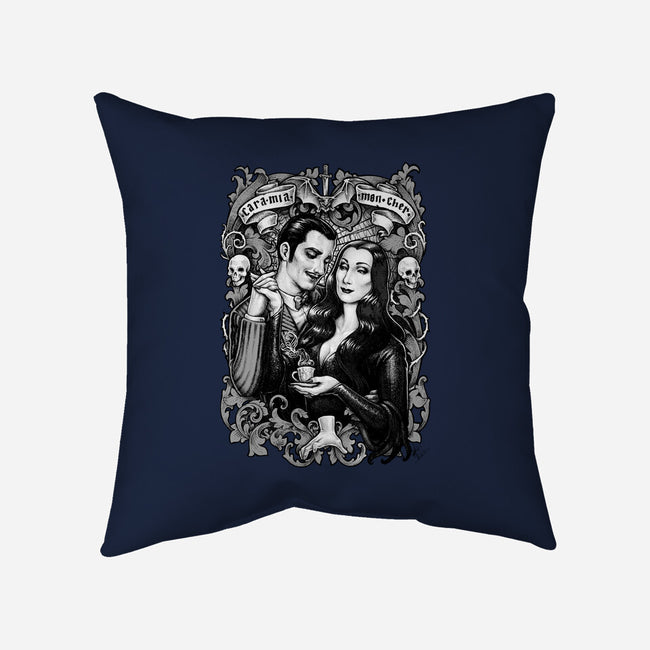 Cara Mia-Mon Cher-none removable cover w insert throw pillow-MedusaD