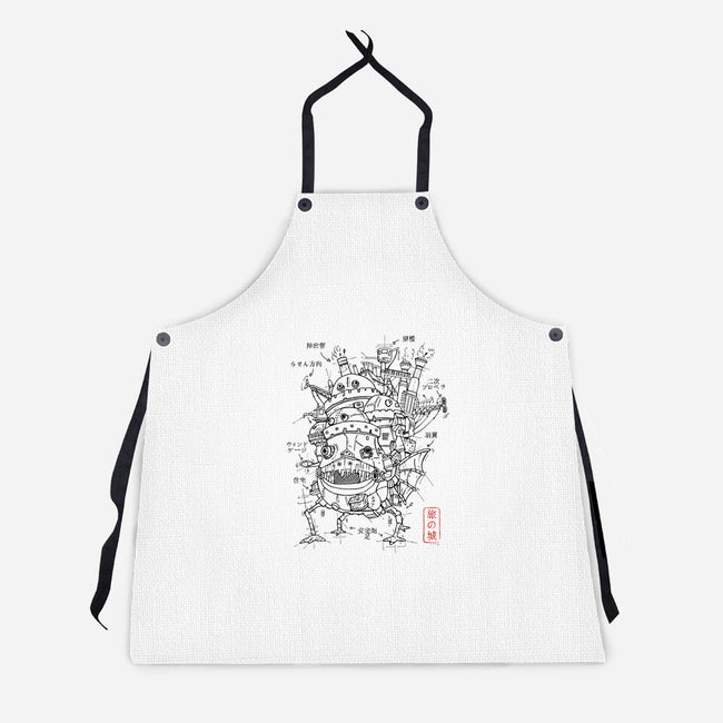 Castle Project-unisex kitchen apron-ducfrench