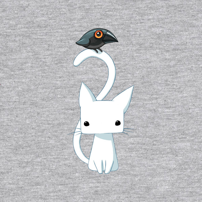 Cat and Raven-youth pullover sweatshirt-freeminds