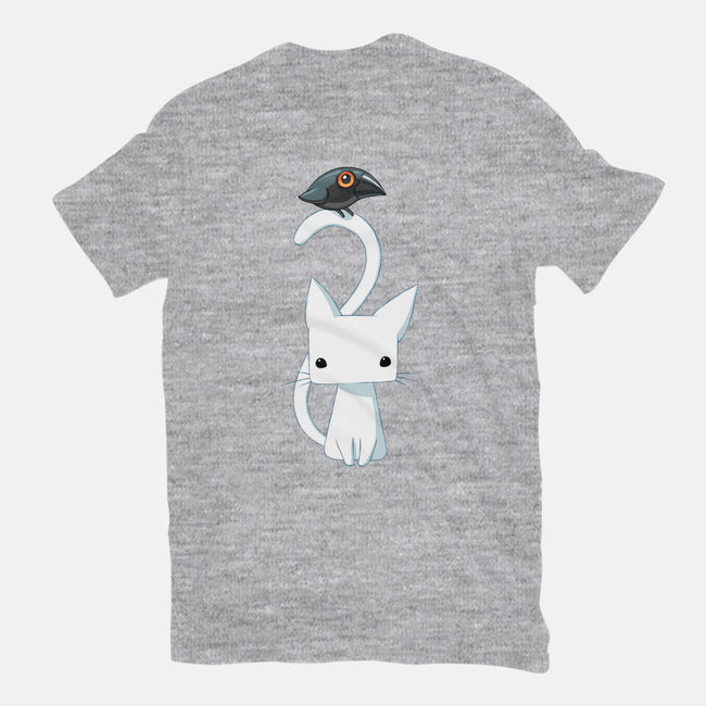 Cat and Raven-youth basic tee-freeminds