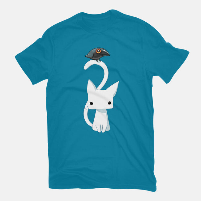 Cat and Raven-womens fitted tee-freeminds
