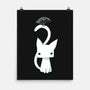 Cat and Raven-none matte poster-freeminds
