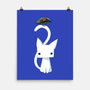 Cat and Raven-none matte poster-freeminds