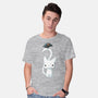 Cat and Raven-mens basic tee-freeminds