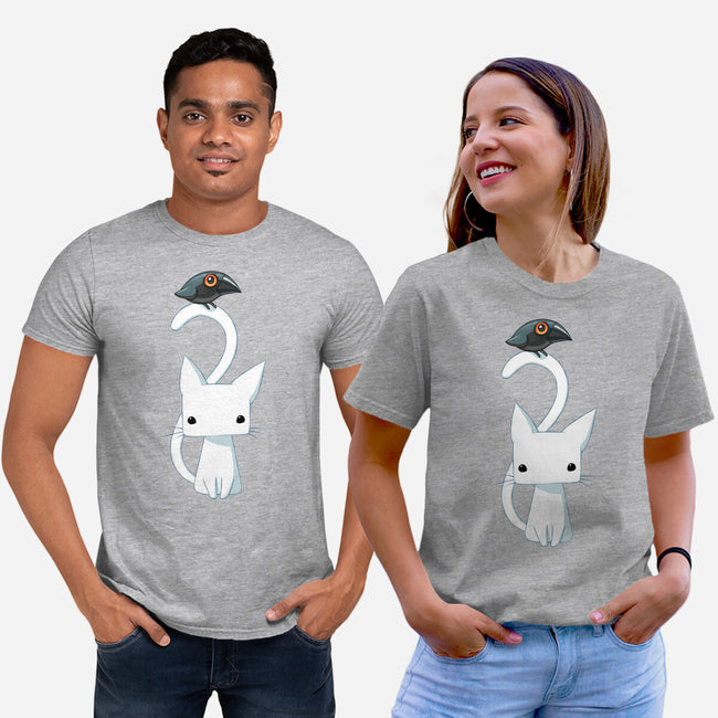Cat and Raven-unisex basic tee-freeminds