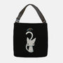Cat and Raven-none adjustable tote-freeminds