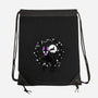 Cat Circle-none drawstring bag-albertocubatas