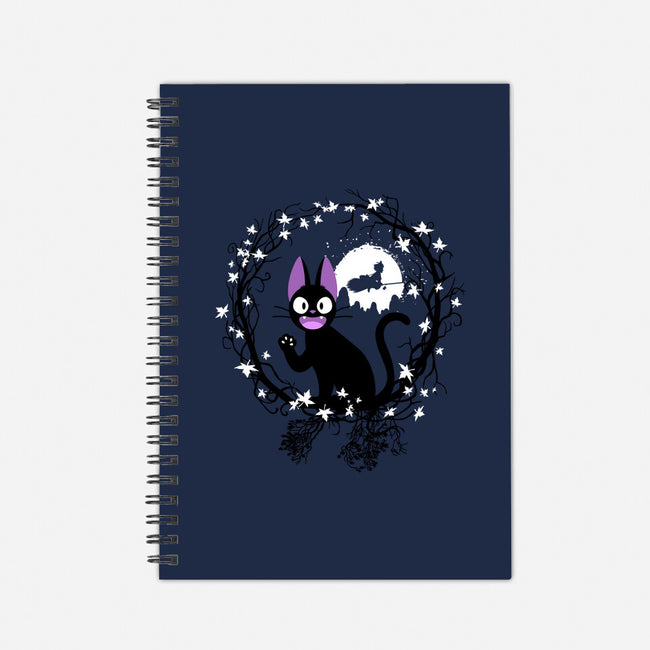 Cat Circle-none dot grid notebook-albertocubatas