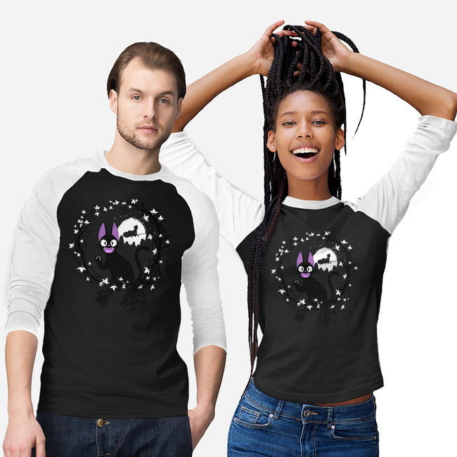Cat Circle-unisex baseball tee-albertocubatas
