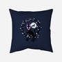 Cat Circle-none removable cover w insert throw pillow-albertocubatas