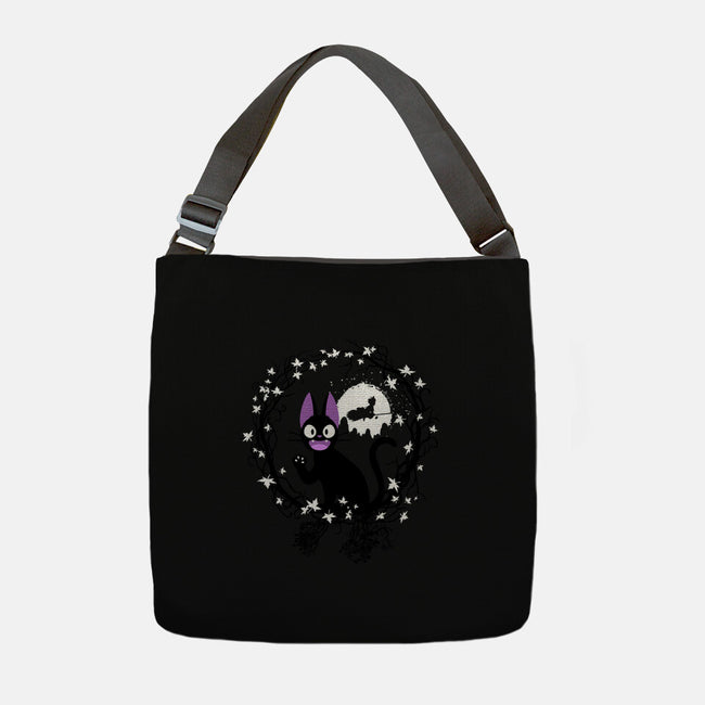 Cat Circle-none adjustable tote-albertocubatas