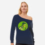 Cat Dead, Details Later-womens off shoulder sweatshirt-Fishmas