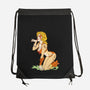 Cat Got Your Tongue-none drawstring bag-Chris Wahl