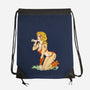 Cat Got Your Tongue-none drawstring bag-Chris Wahl