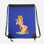 Cat Got Your Tongue-none drawstring bag-Chris Wahl