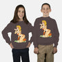 Cat Got Your Tongue-youth crew neck sweatshirt-Chris Wahl