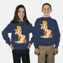 Cat Got Your Tongue-youth crew neck sweatshirt-Chris Wahl