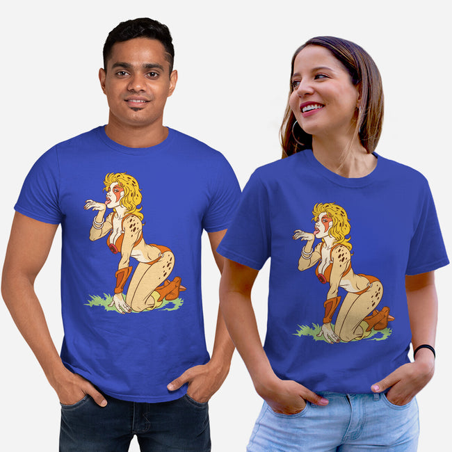 Cat Got Your Tongue-unisex basic tee-Chris Wahl