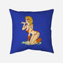 Cat Got Your Tongue-none removable cover w insert throw pillow-Chris Wahl