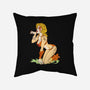 Cat Got Your Tongue-none removable cover throw pillow-Chris Wahl