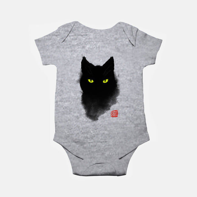 Cat Ink-baby basic onesie-BlancaVidal