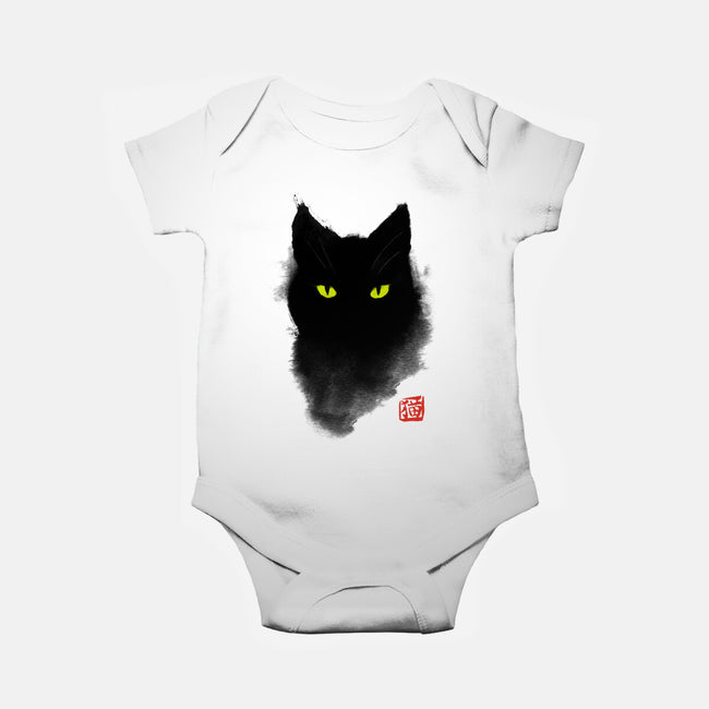 Cat Ink-baby basic onesie-BlancaVidal