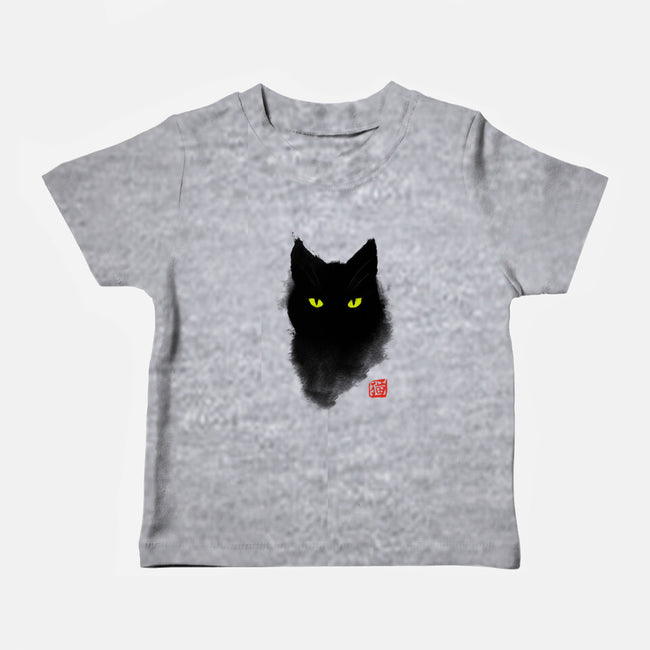 Cat Ink-baby basic tee-BlancaVidal