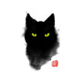 Cat Ink-none removable cover w insert throw pillow-BlancaVidal