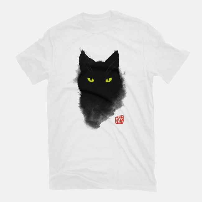 Cat Ink-womens fitted tee-BlancaVidal
