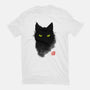Cat Ink-womens fitted tee-BlancaVidal