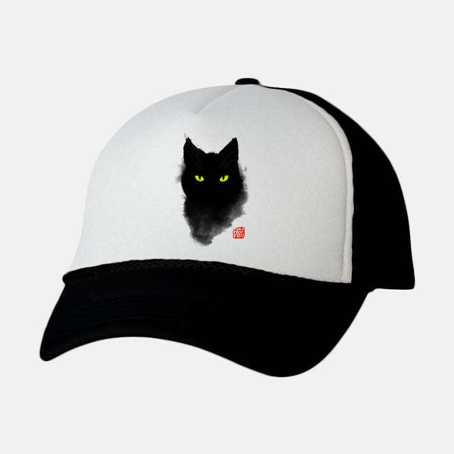 Cat Ink-unisex trucker hat-BlancaVidal