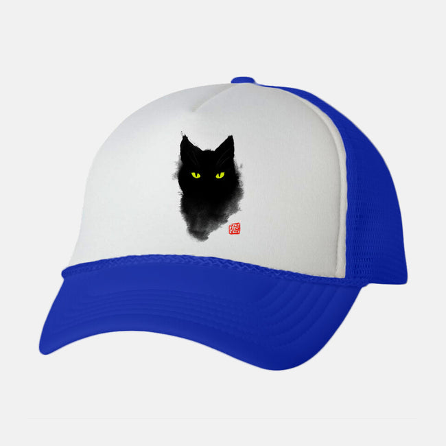 Cat Ink-unisex trucker hat-BlancaVidal