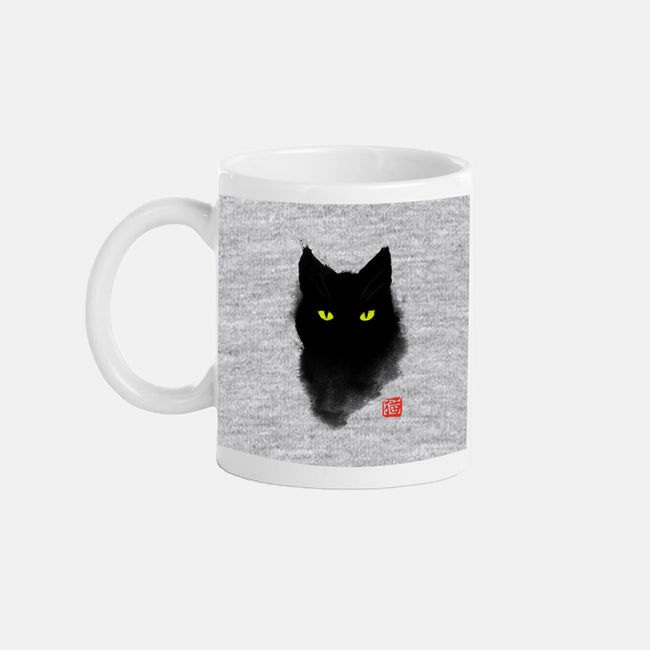 Cat Ink-none glossy mug-BlancaVidal
