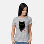 Cat Ink-womens basic tee-BlancaVidal